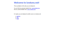 Tablet Screenshot of iondune.net